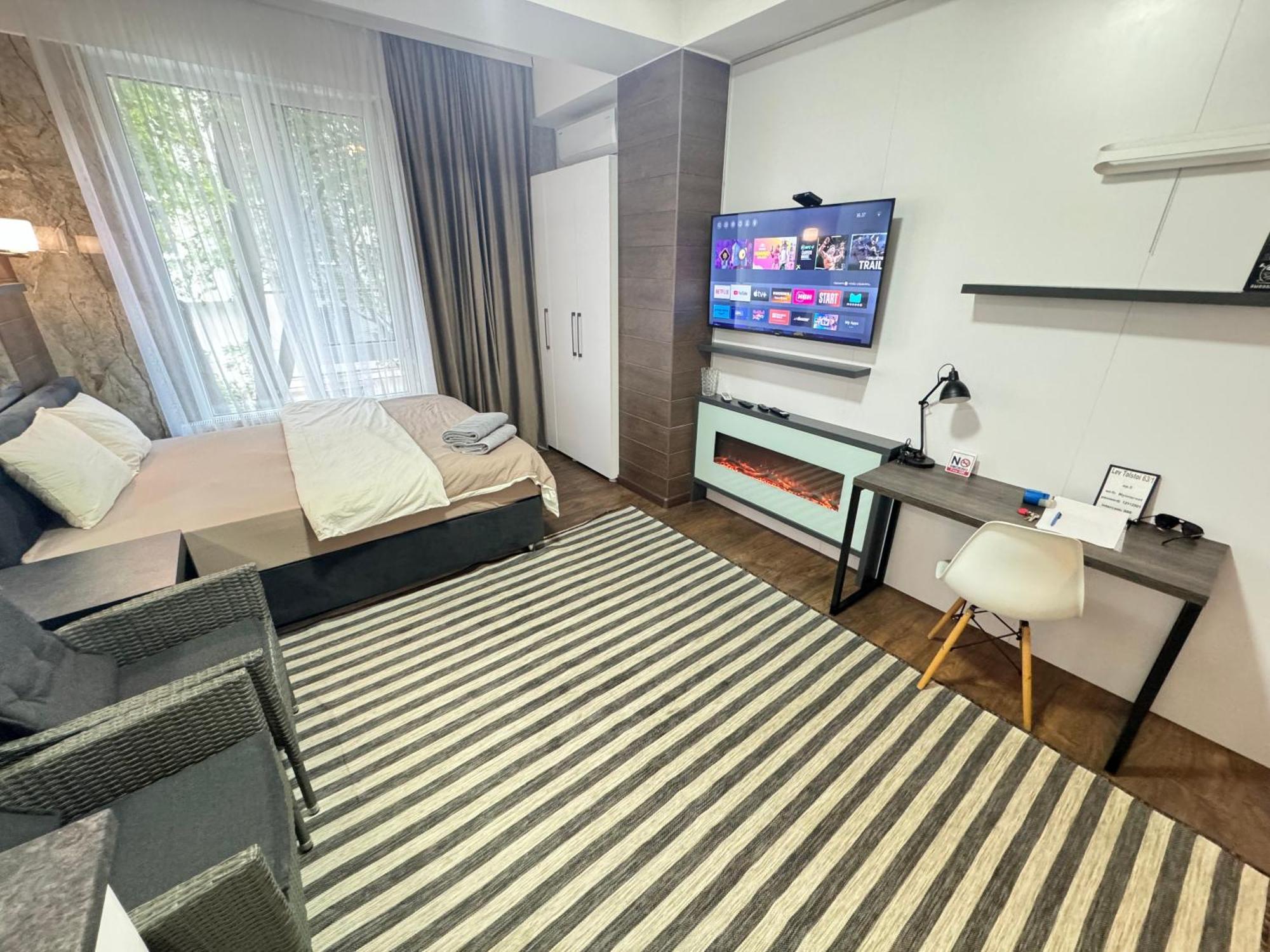 Rentnow Modern Lux Apartment In Centre Chisinau Eksteriør bilde