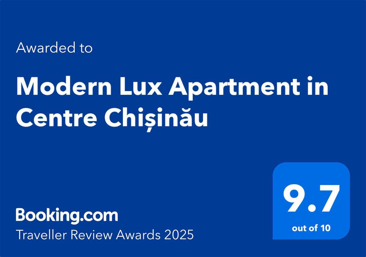 Rentnow Modern Lux Apartment In Centre Chisinau Eksteriør bilde